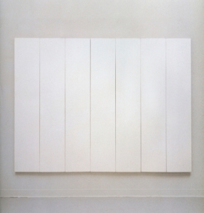 14 Rauschenberg, White Paintings
